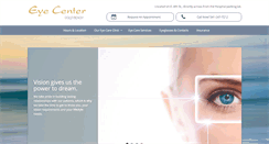 Desktop Screenshot of curryeyecenters.com